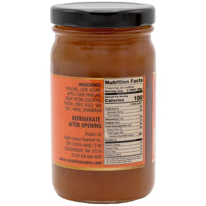 Santa Fe Seasons Peach Jams-#1 Ranked New Mexico Salsa & Chile Powder | Made in New Mexico