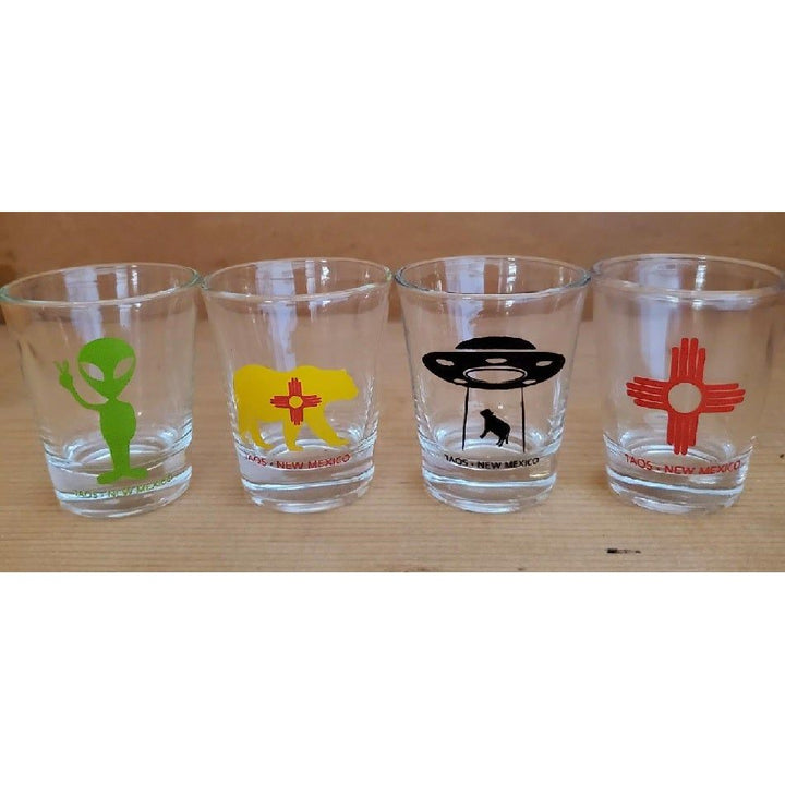 Made In New Mexico Shot Glasses-#1 Ranked New Mexico Salsa & Chile Powder | Made in New Mexico