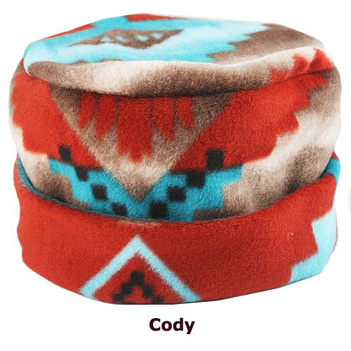 Southwestern Fleece Cuff Style Hats-#1 Ranked New Mexico Salsa &amp; Chile Powder | Made in New Mexico