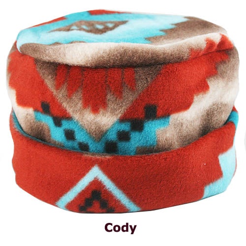 Southwestern Fleece Cuff Style Hats-#1 Ranked New Mexico Salsa & Chile Powder | Made in New Mexico
