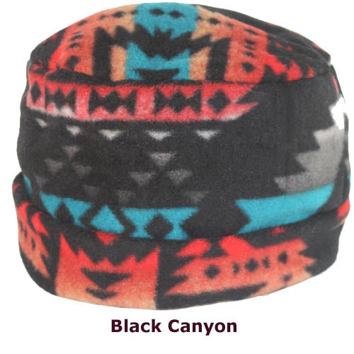 Southwestern Fleece Cuff Style Hats-#1 Ranked New Mexico Salsa & Chile Powder | Made in New Mexico