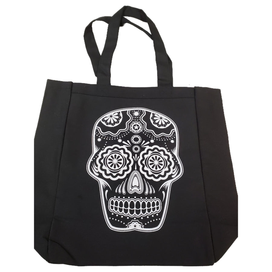 Sugar Skull Tote Bag-#1 Ranked New Mexico Salsa & Chile Powder | Made in New Mexico