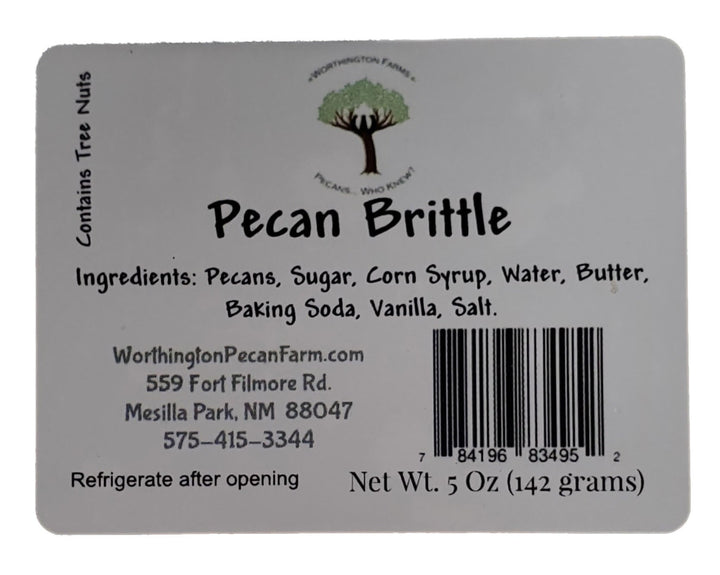 Lata de regalo de nueces pecanas con sabor a chile verde de Worthington Farms