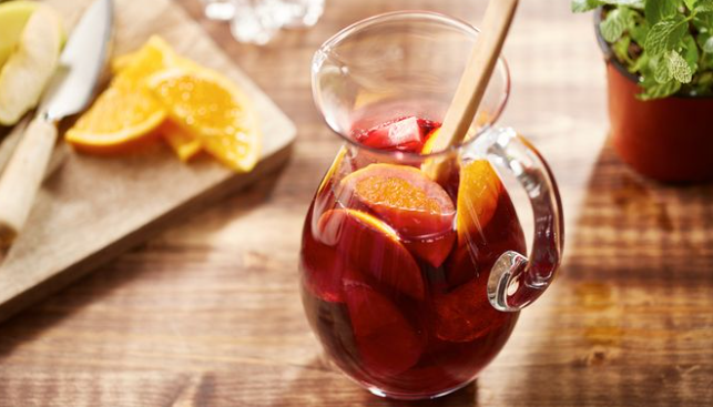 Prickly Pear Spiced Sangria