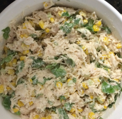 Hatch Green Chile Chicken Salad