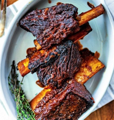 Red Chile and Citrus Braised Short Ribs