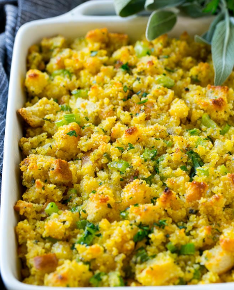 Green Chile Cornbread Stuffing