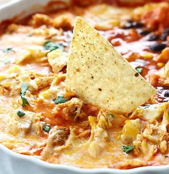 Chicken and Green Chile Enchilada Dip (Ingredients)