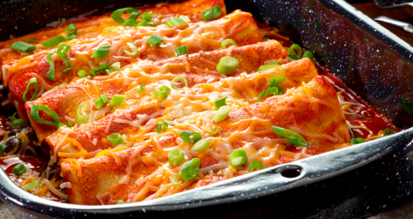 Green Chile, Black Bean and Manchego Enchiladas – #1 Ranked New Mexico ...