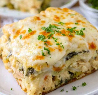 Green Chile Chicken Lasagna