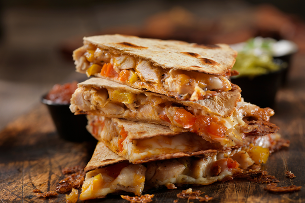 Chicken Fajita Quesadillas