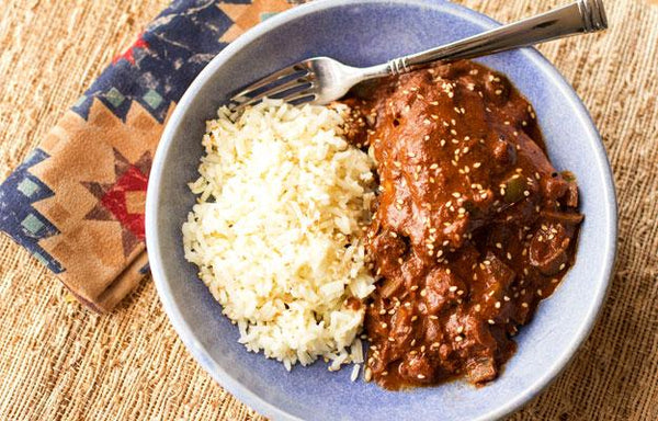 An Easy Chicken with Mole Sauce Recipe!