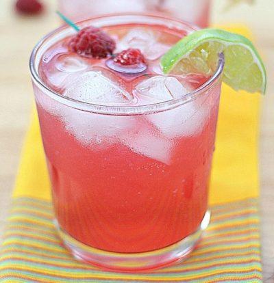 Frozen Raspberry-Ginger Margarita