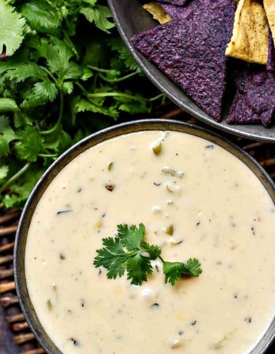 Queso Dip with Hatch Green Chile