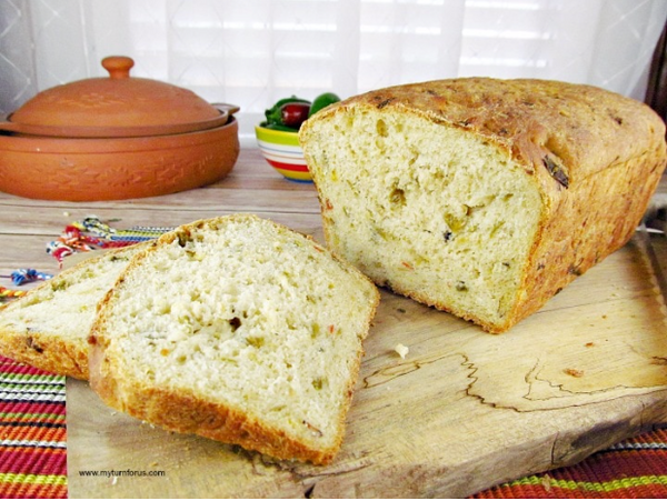Hatch Green Chile Bread