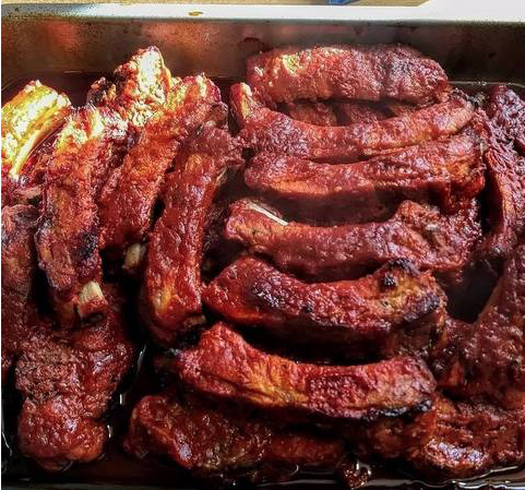 Hatch Red Chile Ribs
