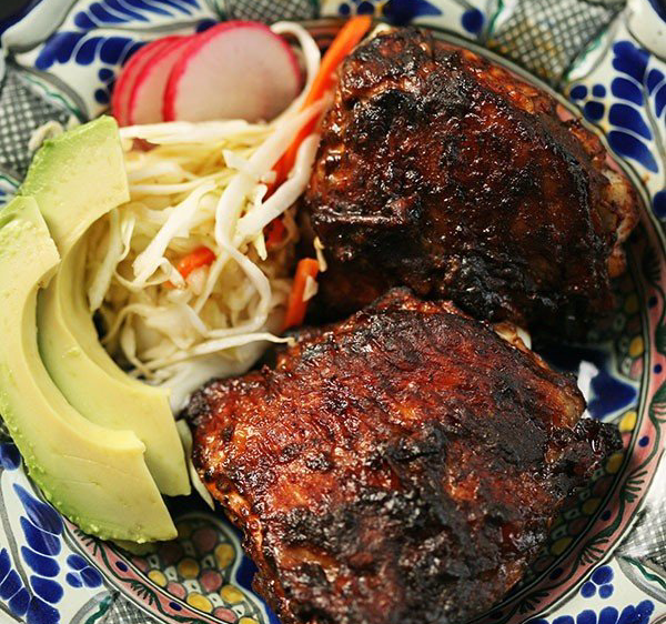 Red Chile Marinated Chicken