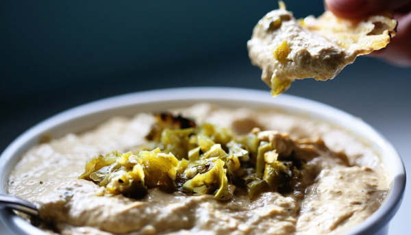 Green Chile and Onion Dip