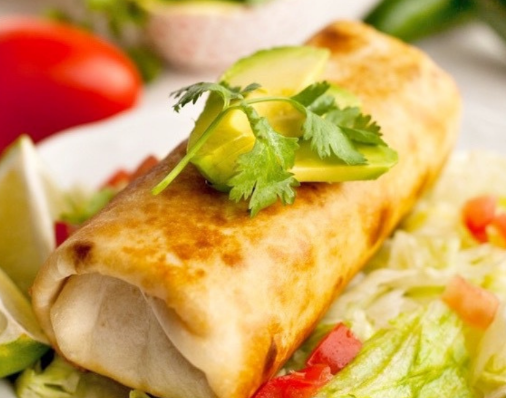 Chicken and Green Chile Chimichangas (Ingredients)