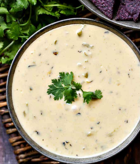 Hatch Green Chile Queso