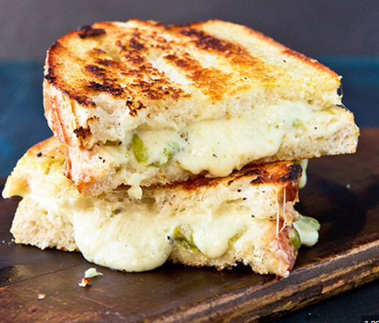 Oaxaca and Green Chile Grilled Cheese – #1 Ranked New Mexico Salsa ...