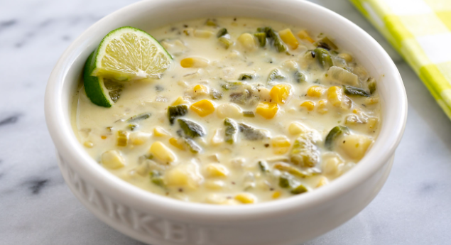 Corn and Hatch Green Chile Chowder – #1 Ranked New Mexico Salsa & Chile ...