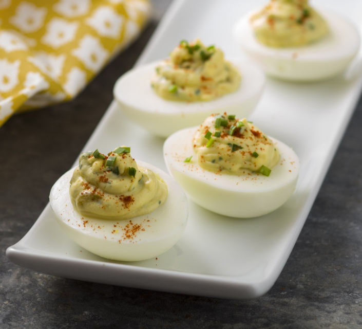 Hatch Green Chile Deviled Eggs – #1 Ranked New Mexico Salsa & Chile ...