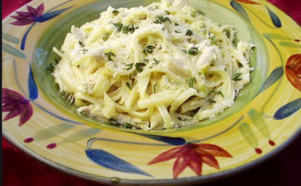 Green Chile Chicken Alfredo