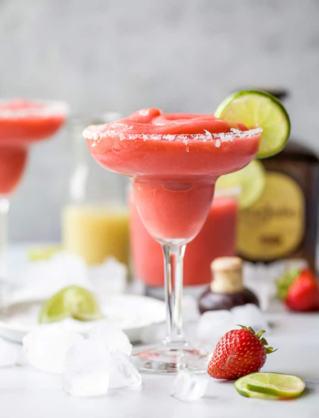 Frozen Prickly Pear Margarita