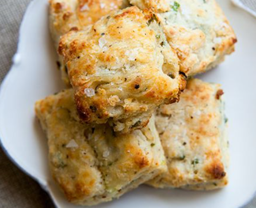 Hatch Green Chile and Cheddar Biscuits