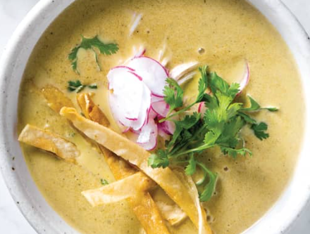 Green Chile Potato Bisque