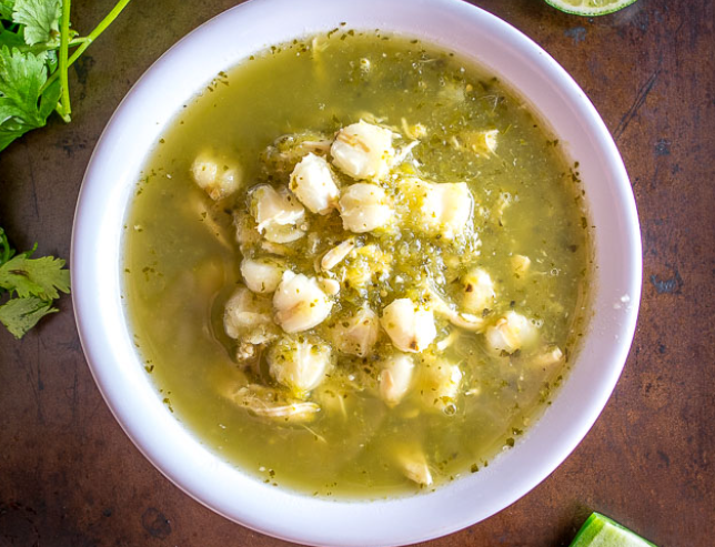 Green Chile and Chicken Posole