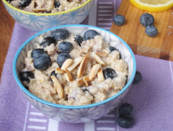 Lavender and Honey Overnight Oats