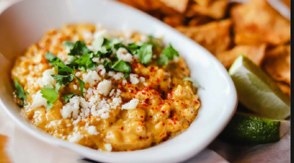 Mexican Corn Dip with Hatch Green Chile