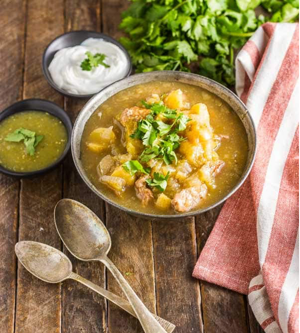 Instant Pot Green Chile Stew