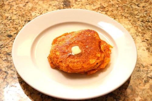 New Mexican Red Chile Pancakes!