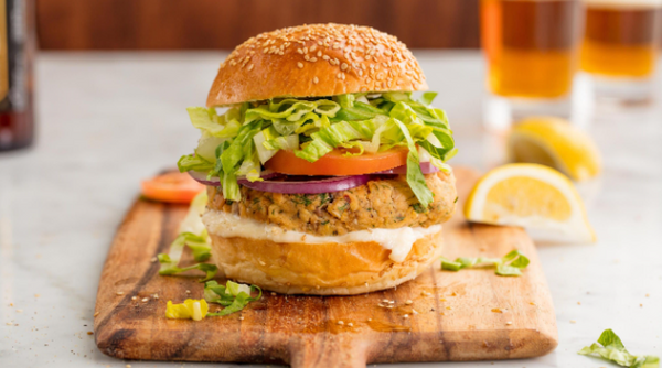 Salmon and Hatch Green Chile Burgers