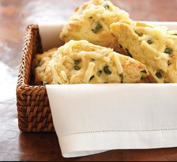 Hatch Green Chile and Cheese Scones