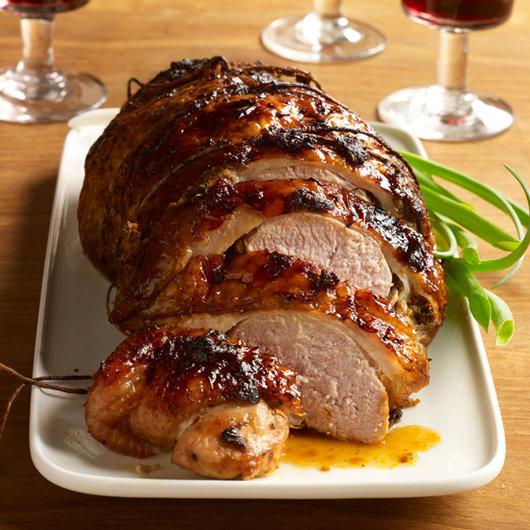 Hatch Red Chile Rubbed Roast Turkey