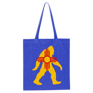 Bigfoot Zia Canvas Tote Bag