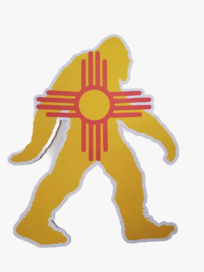 Bigfoot Zia Sticker-#1 Ranked New Mexico Salsa &amp; Chile Powder | Made in New Mexico