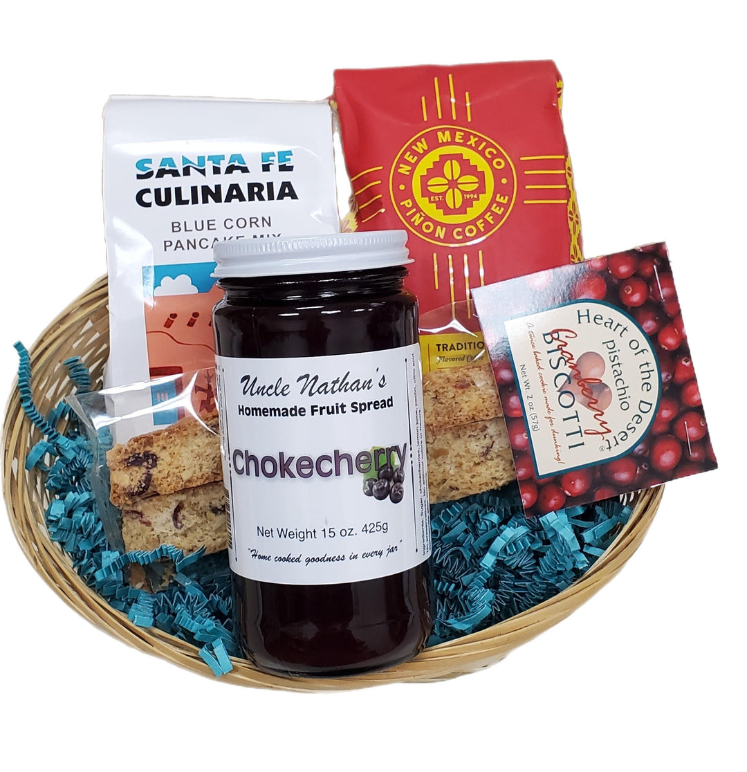 Cesta de regalo para el desayuno