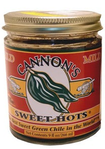 Cannon's Sweet Hots Sweet Green Chile-#1 Ranked New Mexico Salsa &amp; Chile Powder | Made in New Mexico