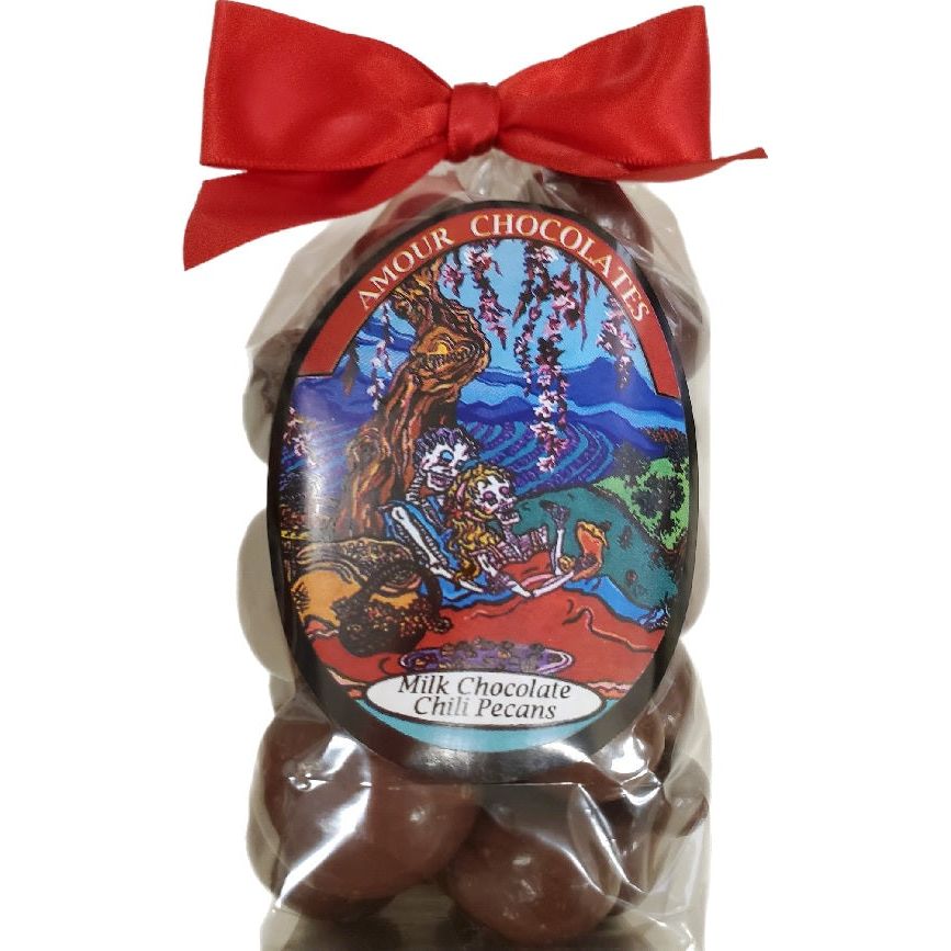 Chocolate Covered Nuts-#1 Ranked New Mexico Salsa &amp; Chile Powder | Made in New Mexico