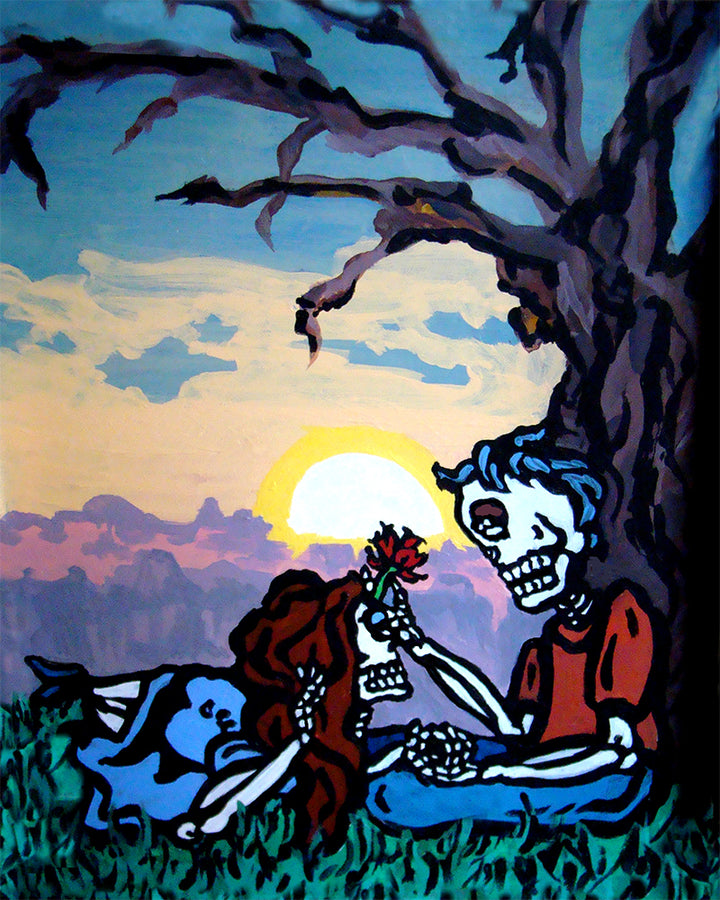 Day of the Dead A Flower for You by Stacey Sullivan De Maldonado