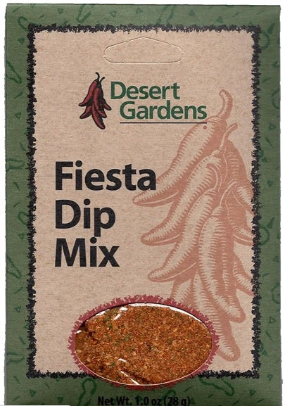 Desert Gardens Fiesta Dip Mix-#1 Ranked New Mexico Salsa &amp; Chile Powder | Made in New Mexico