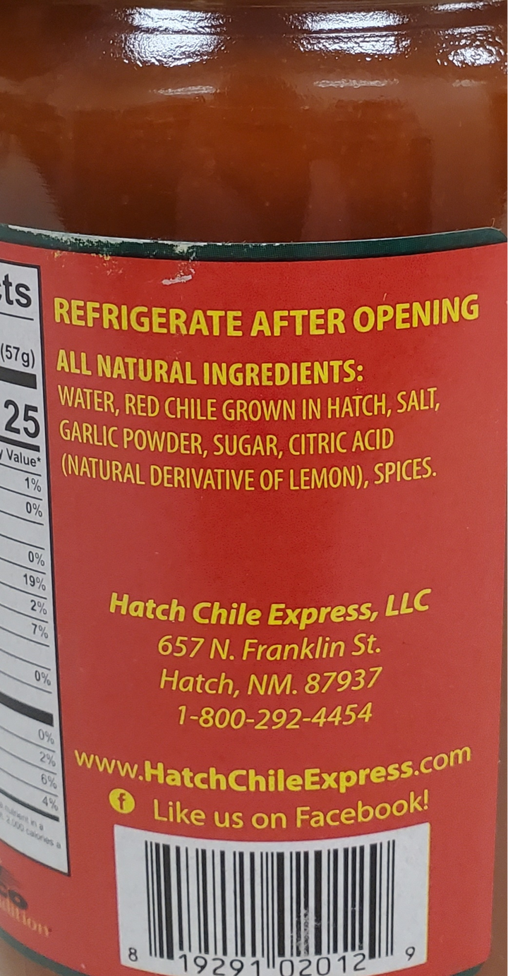 Hatch Rojo Chile Colorado