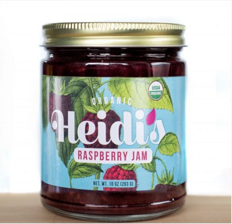 Heidi's Organic Raspberry Jam-#1 Ranked New Mexico Salsa &amp; Chile Powder | Made in New Mexico