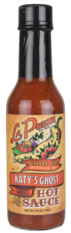 Katy's Ghost Hot Sauce from La Posta-#1 Ranked New Mexico Salsa &amp; Chile Powder | Made in New Mexico