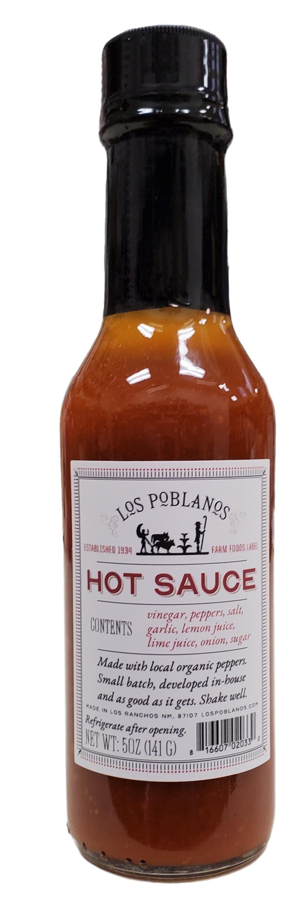 Los Poblanos Hot Sauce